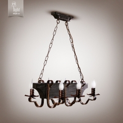 Люстра "Трактир" 568-cl18-pla000-cp000