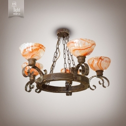 Люстра «Везувий» 7205- cl159- pla18- cp003