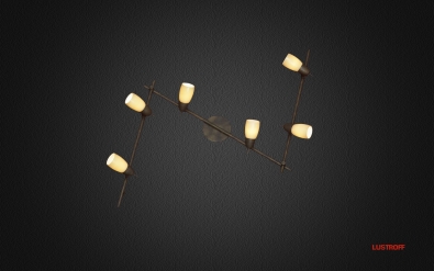 св.настен_LUSSOLE_CEVEDALE LSQ-6919-06_6x40W E14