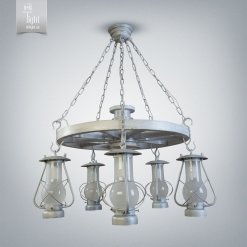 Люстра "Таверна" 9405-cl218-pla30-cp011