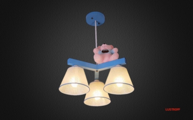 Люстра HiCH-11004/3 BL