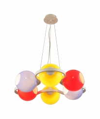 Люстра ALTALUSSE INL-9316P-06 White & Blue, Yellow, Red