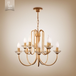 Люстра "Анна" 3510-cl10-pla70-cp028