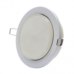 СВЕТИЛЬНИК ДИОДНЫЙ LED GX53 WH БЕЛЫЙ 4500К