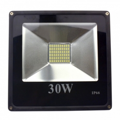 СВЕТОДИОДНЫЙ ПРОЖЕКТОР FLS-30 30W 6500K 220V (ЧЕРНЫЙ)