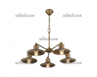 Люстра INL 6092P-05 Brushed Antique Black