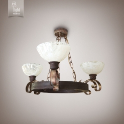 Люстра «Везувий» 7203- cl18- pla18- cp018
