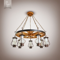 Люстра "Таверна" 9407-cl156-pla30-cp011