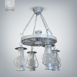 Люстра "Таверна" 9404-cl221-pla30-cp011