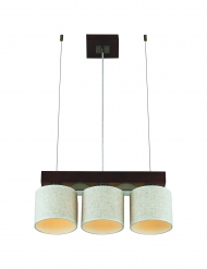 Люстра INL-3094P-03 Antique Brass & Walnut