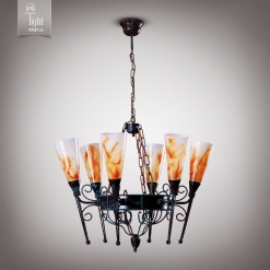 Люстра «Факел» 8266- cl25- pla46- cp000