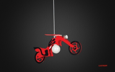 Люстра HiCH-11235 Red