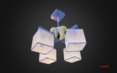 Люстра HiCH-11003/4 BL