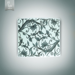 Светильник Узор серый 5701- cl000- pla205- cp083