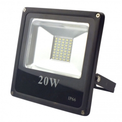 СВЕТОДИОДНЫЙ ПРОЖЕКТОР FLS-20 20W 6500K 220V (ЧЕРНЫЙ)